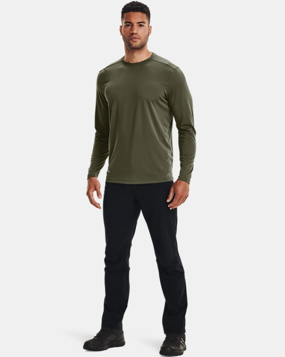 Men's Tactical UA Tech™ Long Sleeve T-Shirt, Green, pdpMainDesktop image number 2